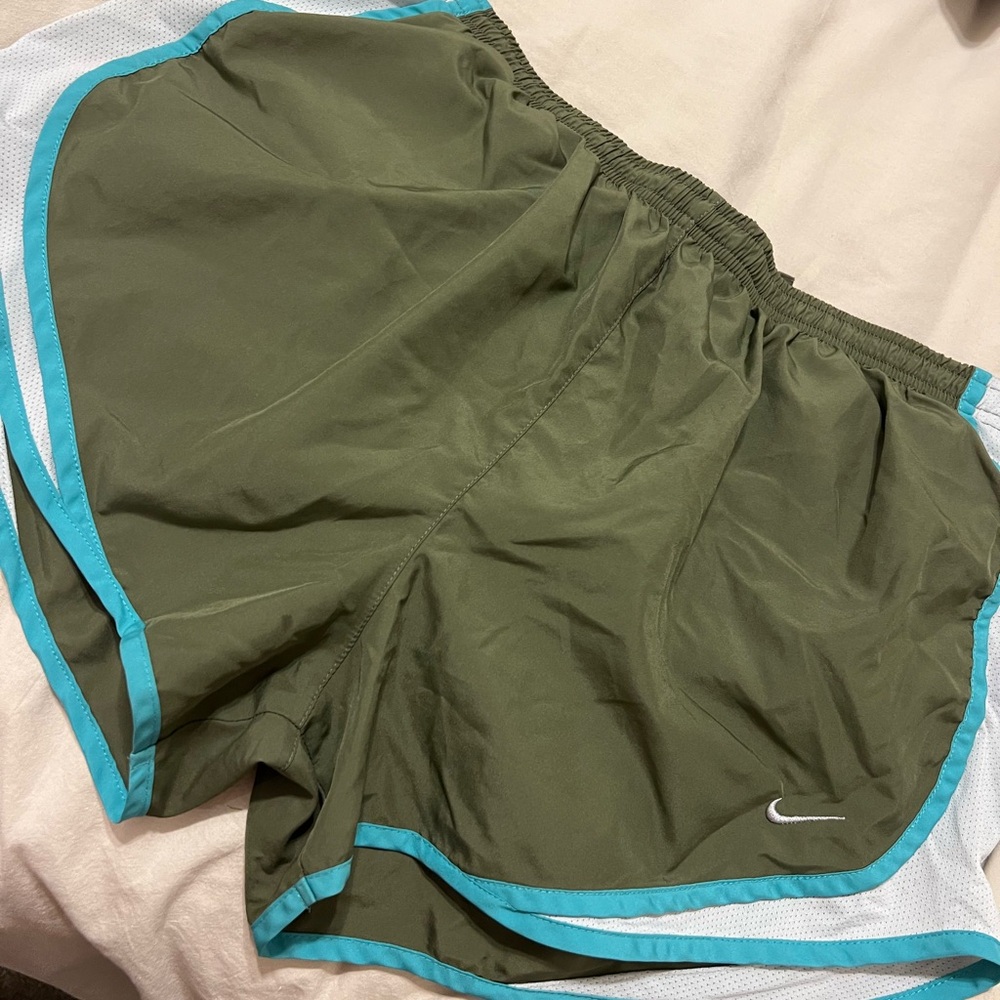 Nike Dri-FIT Green Athletic Shorts